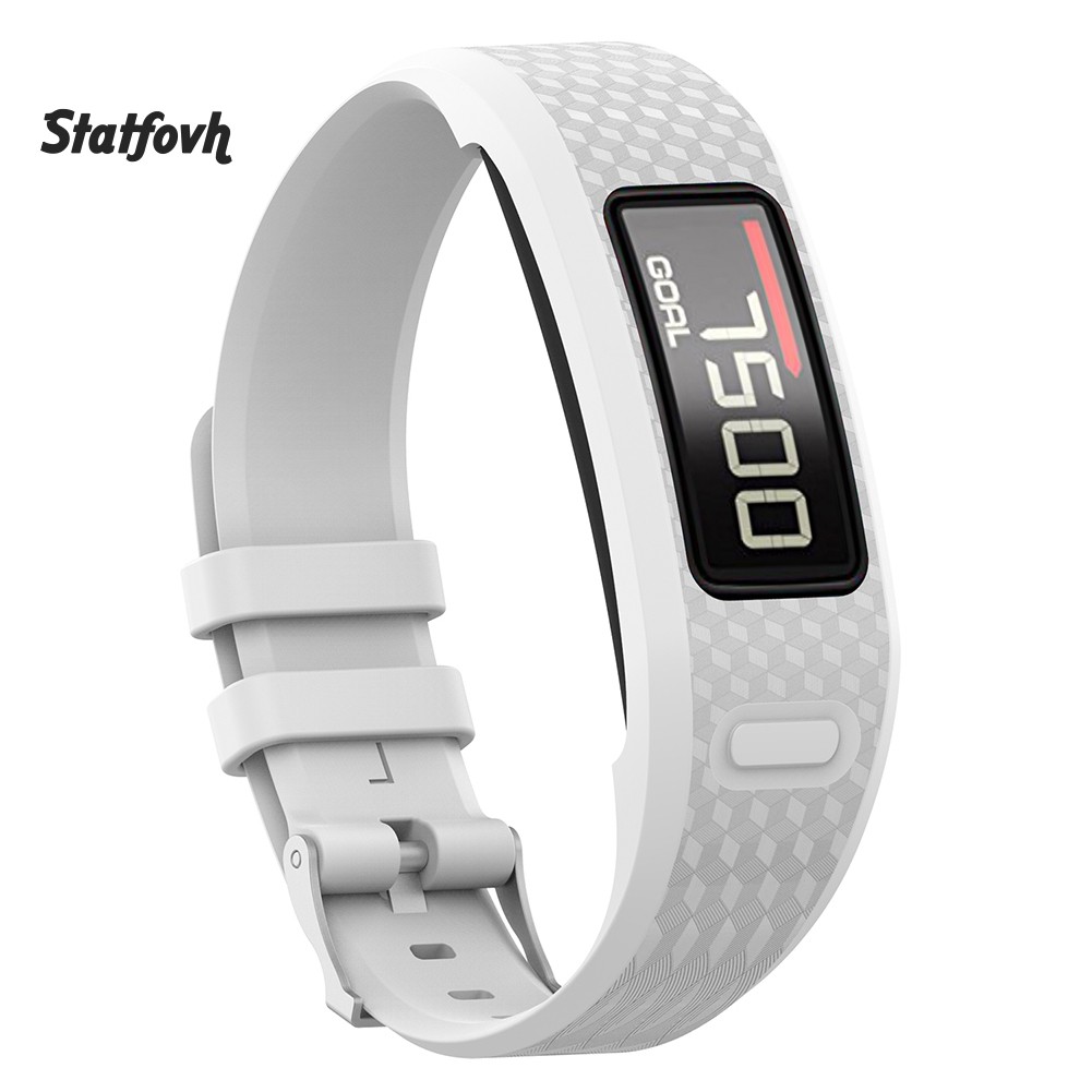 ★Sta Replacement TPU Smart Bracelet Wristband Waterproof Strap for Garmin Vivofit 1 2
