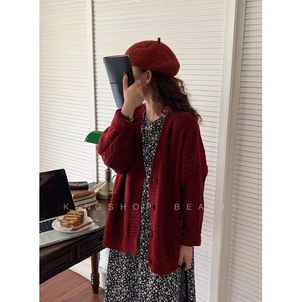 Áo Len Cadigan Full màu