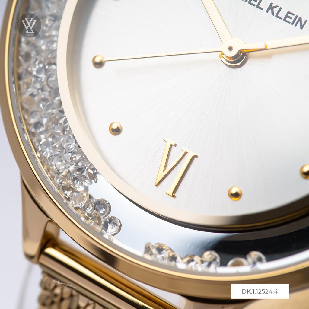 Đồng Hồ Quartz Nữ Daniel Klein WATCHSTORE DK.1.12524.4 Thiết Kế Mặt Kính Khoáng 36mm, Dây Kim Loại Và Vỏ Thép Không Gỉ