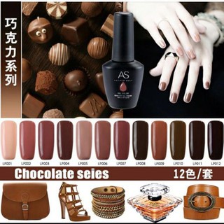 Sơn gel as màu coffee