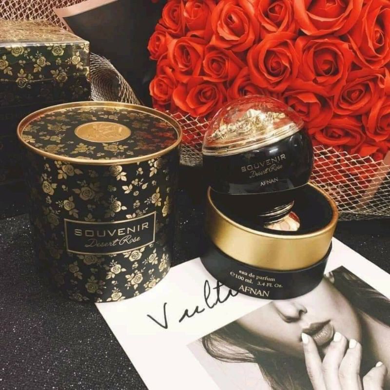 [CHÍNH_HÃNG]Nước hoa Dubai cao cấp Afnan Souvenir Desert Rose