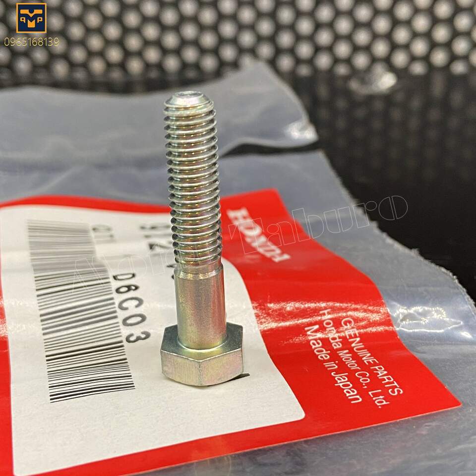 Ốc 6 li mạ kẽm, dài 30mm