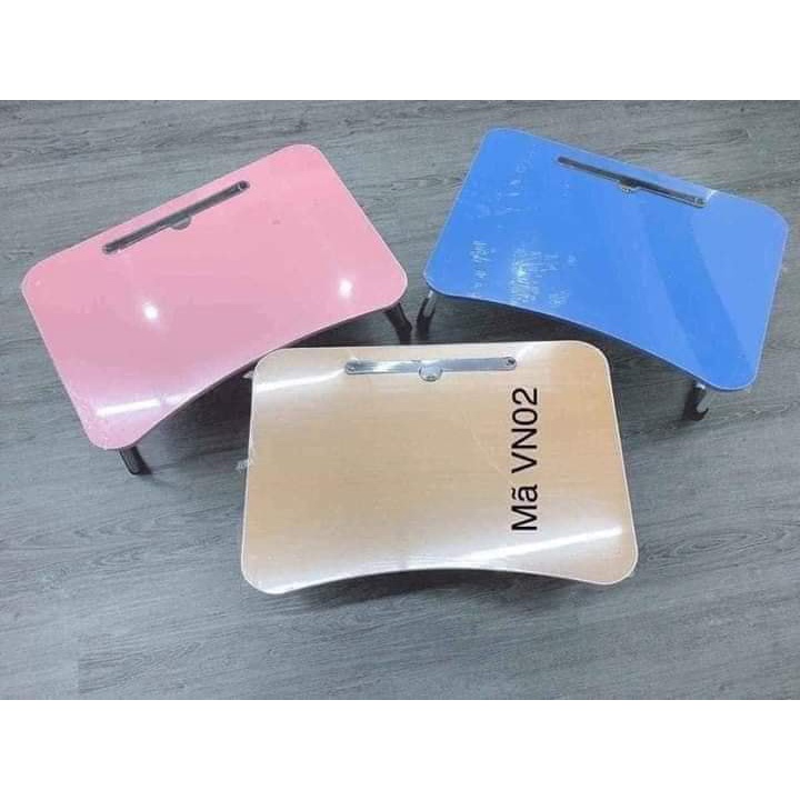 Bàn học thông minh gấp gọn có khe cài Ipad điện thoại học online, đủ các màu
