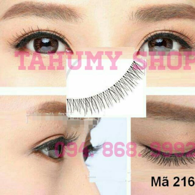 Mi giả Taiwan gân trong mã 216 siêu mềm, siêu tự nhiên như mi thật