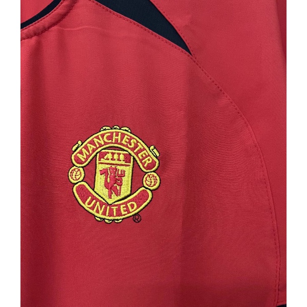 Áo Thun Bóng Đá Ngắn Tay Phong Cách Retro Manchester United 02-04 S-XXL