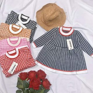 Váy len Quảng Châu bé gái