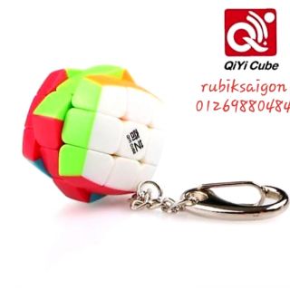 Móc khóa Qiyi bo tròn 3x3x3cm