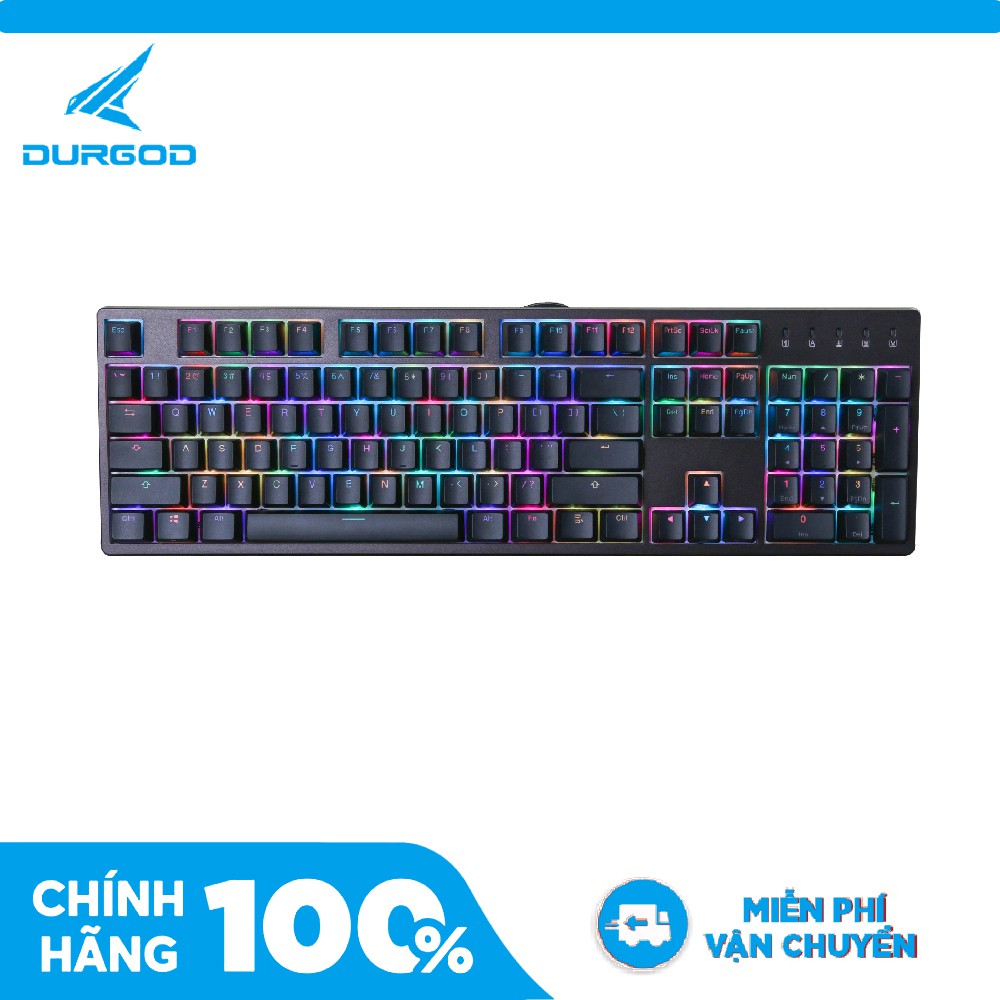 Bàn phím cơ Durgod K310 Nebula RGB Space Purple - chính hãng bảo hành 2 năm