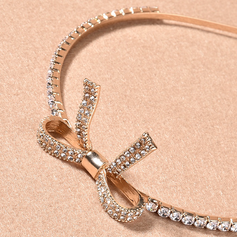 Băng Đô Nơ Đính Đá Thời Trang