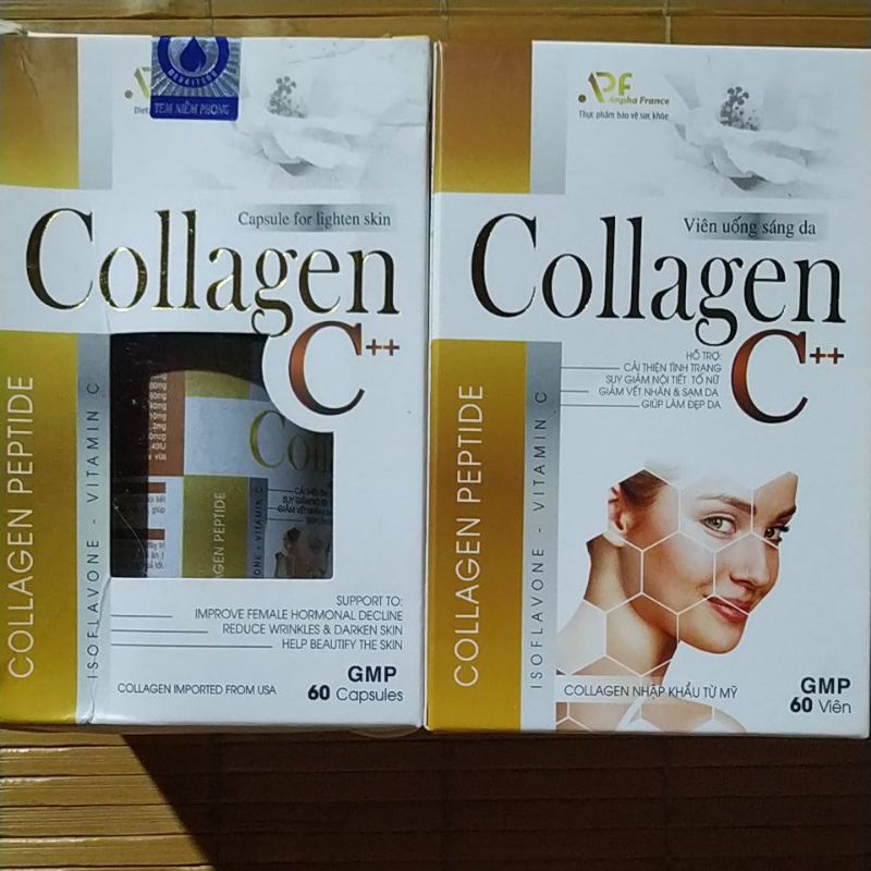 Viên uống Collagen C+  đẹp da, chông lão hoá