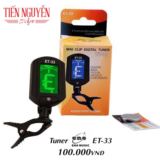 Tuner ET-33 - Máy lên dây đàn