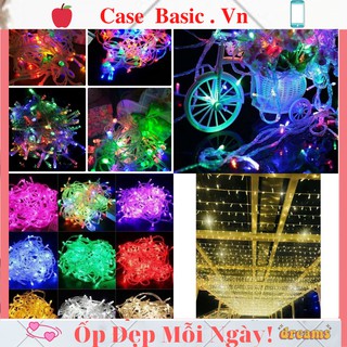 Dây Đèn Led Bóng Kim Nhấp Nháy   Nhiều Màu Trang Trí  Dài 5m - Ánh Sáng Đẹp