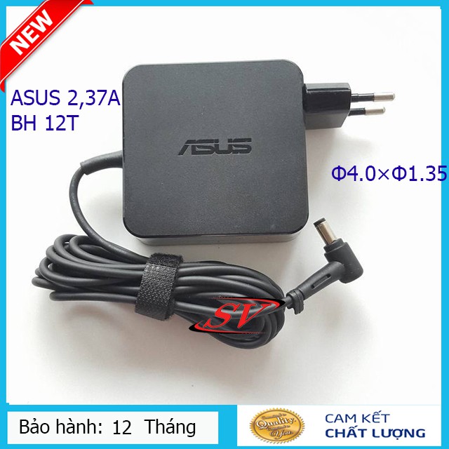 Sạc asus 2,37 chân nhỏ (4.0*1.35) | FREE SHIP ĐƠN TỪ 50K