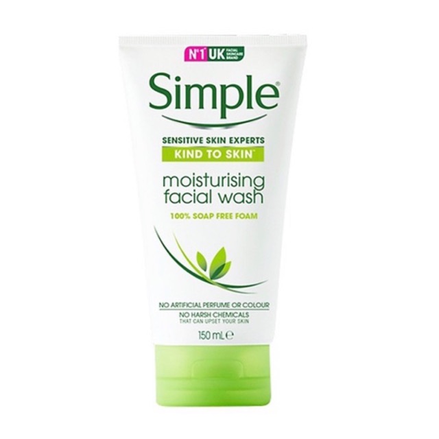Sữa Rửa Mặt Cho Da Khô Simple Moisturising Facial Wash 150ml | BigBuy360 - bigbuy360.vn