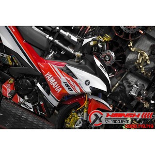 Tem Exciter 150 Mẫu Yamaha Đỏ Trắng