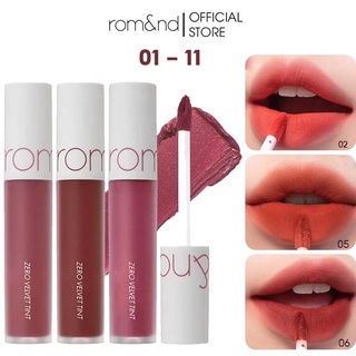 Son kem Romand Zero Velvet Tint