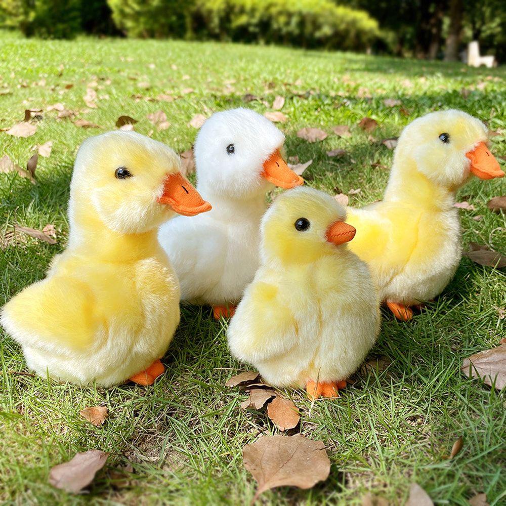 Đồ chơi nhồi bông Hình Vịt / Gà / Vịt Sống Động Như Thật