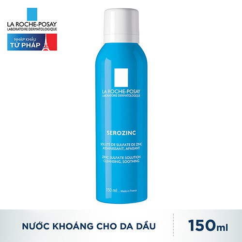 Nước khoáng giúp làm sạch và dịu da La Roche-Posay Serozinc 150ml