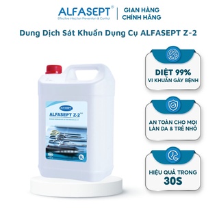 Dung Dịch Sát Khuẩn Dụng Cụ ALFASEPT Z-2 Giúp Làm Sạch Nhanh Chóng Và Hiệu Quả Lọ 1L-5L