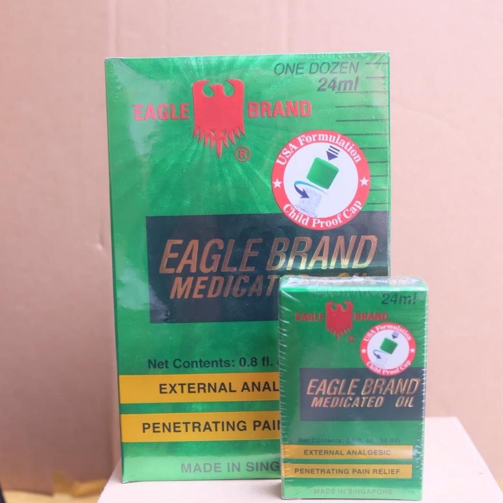 Dầu Con Ó Eagle Brand Medicated Oil 24ml