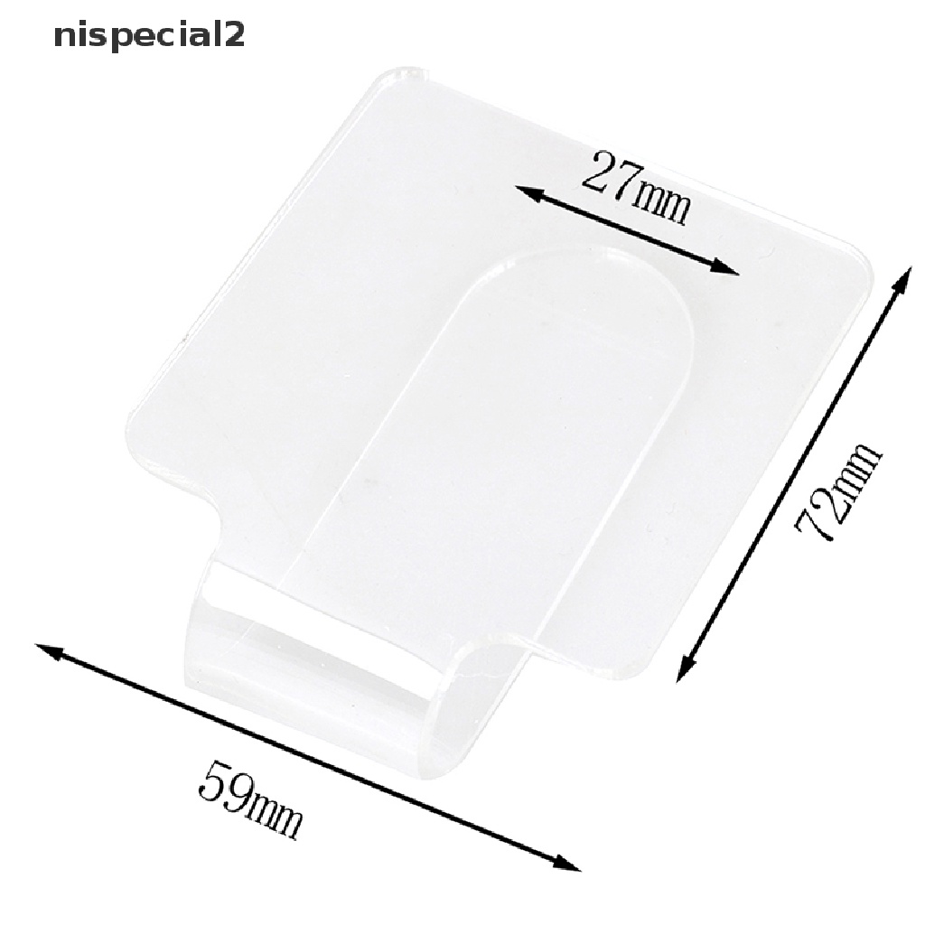 [nispecial2] Makeup Palette Acrylic Clear Nail Art Manicure Polish Mixing Painting Color Tool [new]