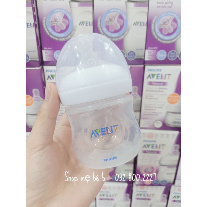 Bình sữa avent natural 60ml 125ml 260ml