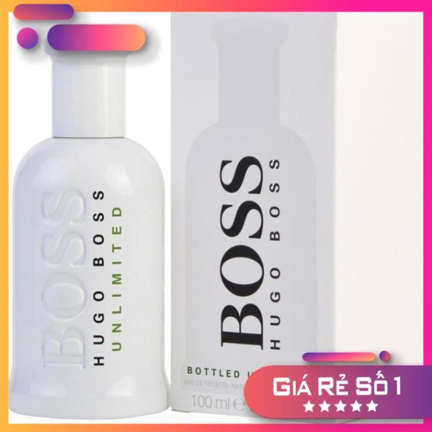 26[CHÍNH HÃNG] - [FREESHIP] - Nước hoa nam Boss Hugo white, nước hoa nam tính hương thơm | Thế Giới Skin Care