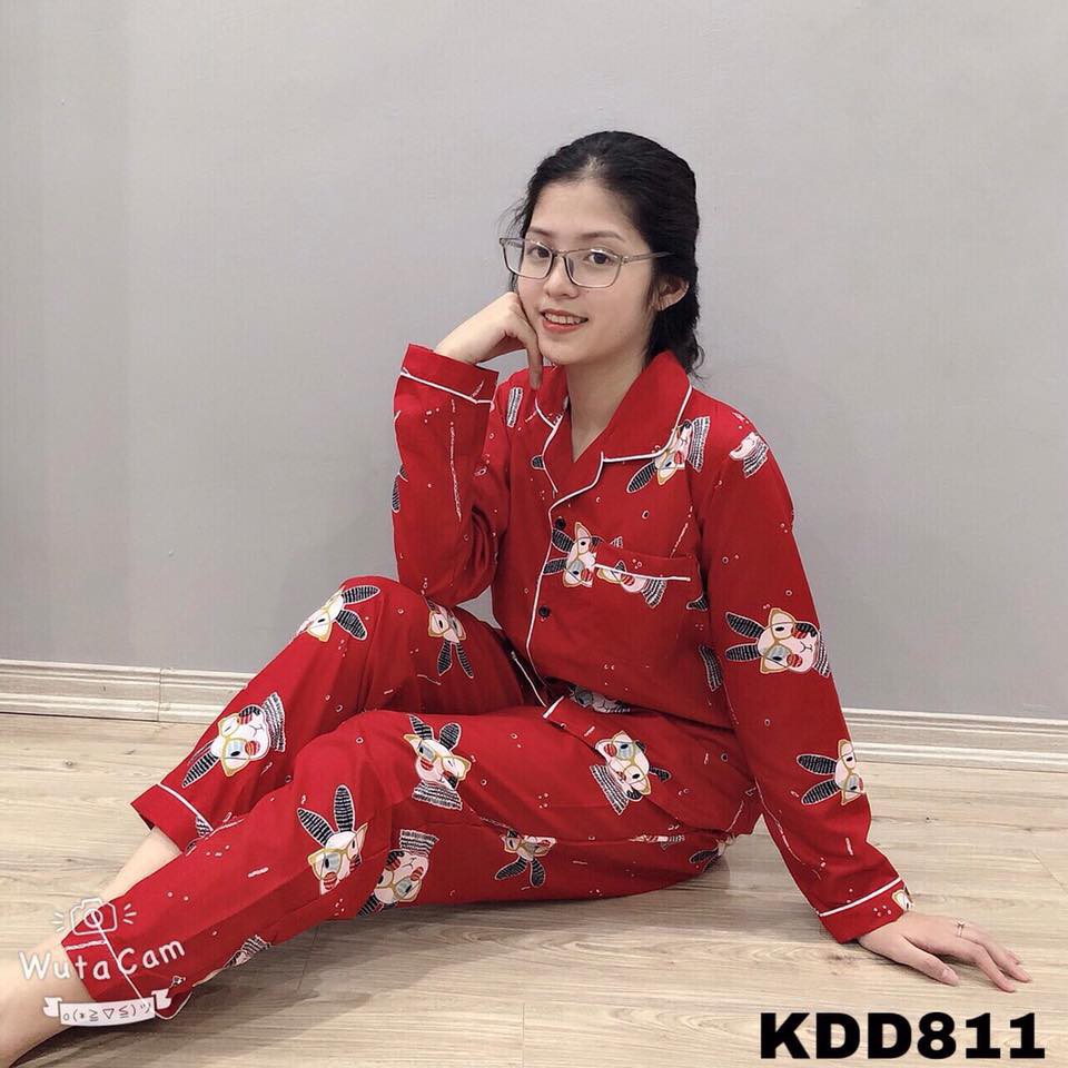 Bộ Pijama Nữ Dài Tay ❤️ Set mặc nhà pijama nữ dài tay SIÊU HOT ❤️