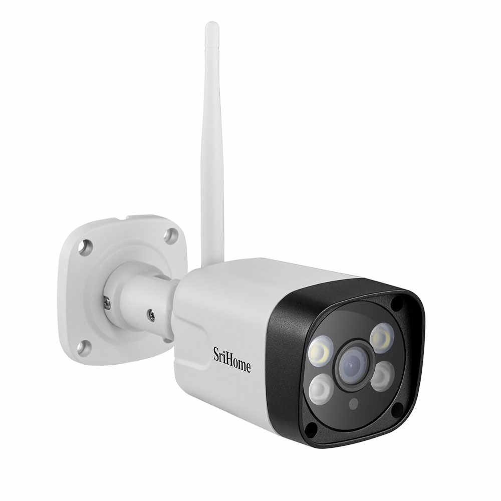 Camera IP Ngoài trời chống nước 5Mpx Srihome SH035 - BẢO HÀNH 5 NĂM