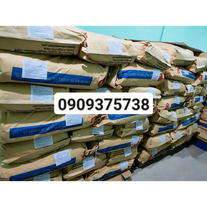 Phụ gia tạo sệt CMC(1KG)_Sodium Carboxymethyl Cellulose