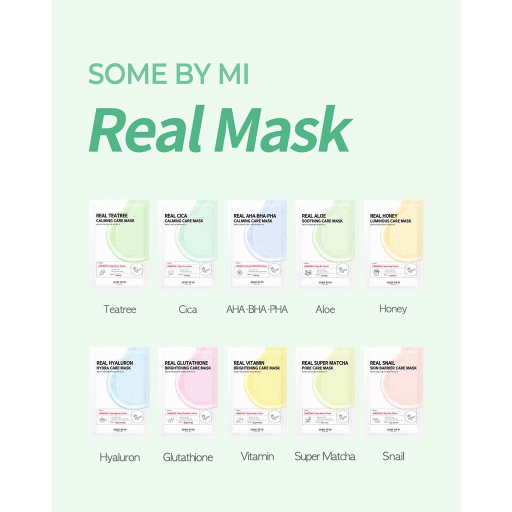 Mặt Nạ Dưỡng Da Some By Mi Real Care Mask 20g