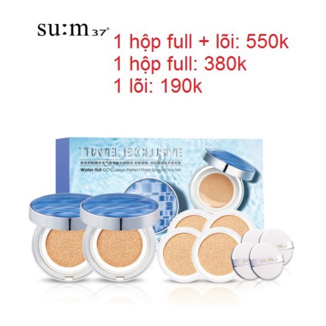 Phấn Nước Su:m37 Water-full CC Cushion