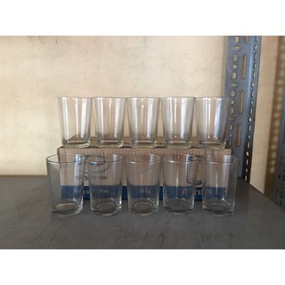 Set 10 Ly Coffee Thủy Tinh Trơn 150ML - 17TemTVP