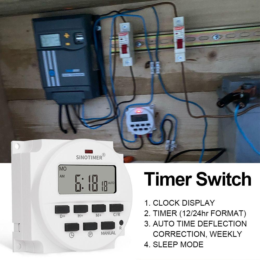 YOLA Công TắC HẹN Giờ 110V 120V 220V 230V Thông Minh