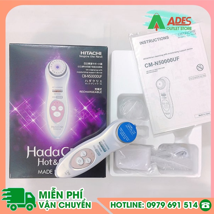 Máy đẩy tinh chất Hitachi Hada Crie CM-N5000UF - Bản Quốc Tế - Bảo Hành 1 Năm