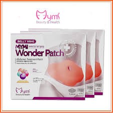 Hộp miếng dán hàn quốc Mymi Wonder Patch giúp tan mỡ bụng