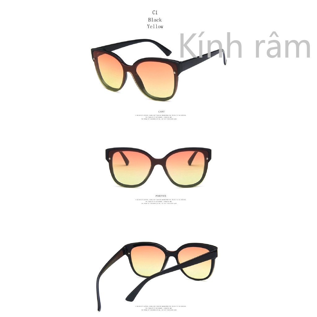Kính mát phong cách cổ điển sang trọng dành cho cả nam và nữ