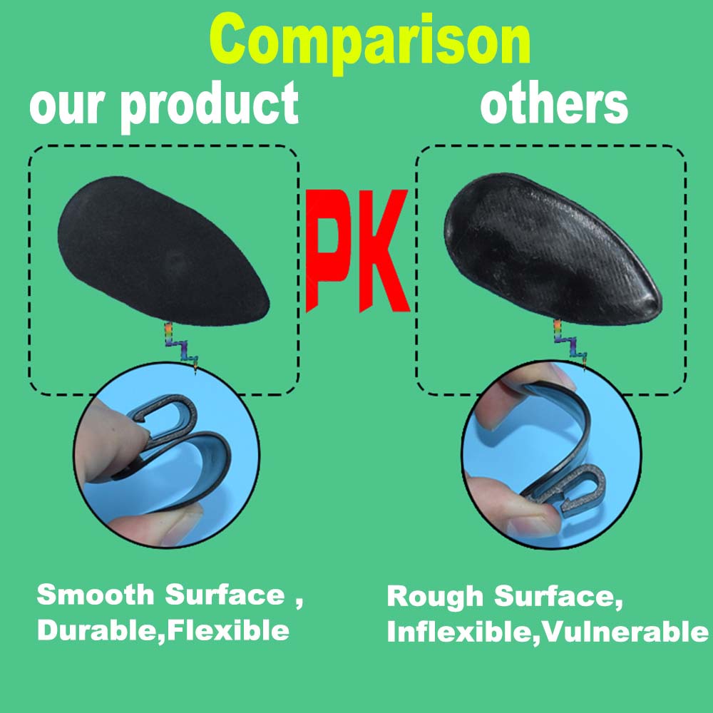 Aaron1 Set 10 Kẹp Cố Định Thảm Lót Sàn Xe Hơi Chống Trượt Siêu Bền Tiện Dụng