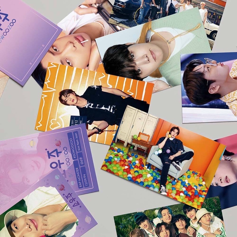 55 lomo card BTS Sowoozoo dành cho fan