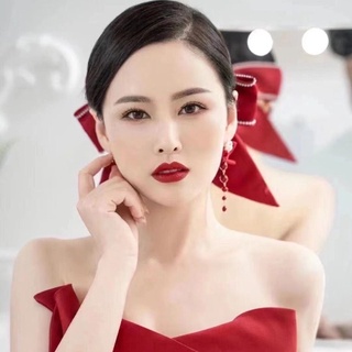 Nơ kẹp tóc cô dâu sang chảnh