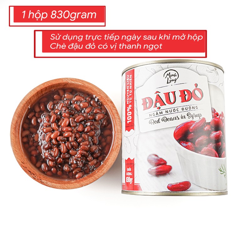 Chè Đậu Đỏ Đóng Lon Asia Home 830 gram | BigBuy360 - bigbuy360.vn