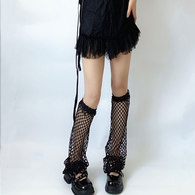 XIXI Tất Lưới Mỏng Thời Trang Mùa Hè Phong Cách Lolita Nhật Bản Dành Cho Nữ