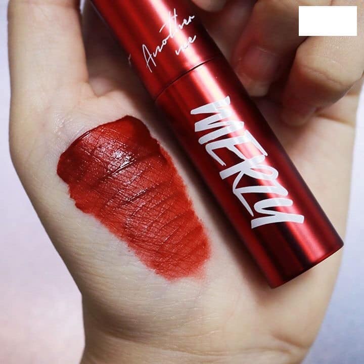 Son kem MERZY THE FIRST VELVET TINT V6 Xanh lá