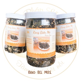 Rong Biển Sấy Chay Ăn Liền Nhiều Mè Dành Cho Người Ăn Kiêng, Ăn Thực Dưỡng Trang Nhã
