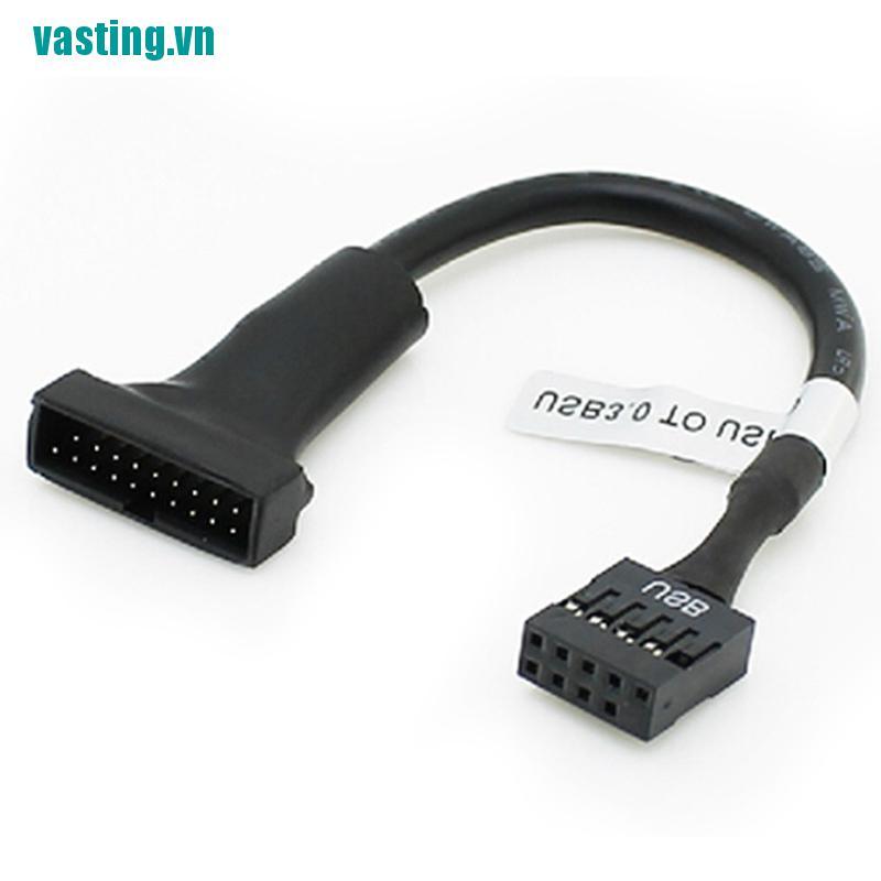 Cáp Chuyển Đổi V 19 / 20 Pin Usb 3.0 Female Sang 9 Pin Usb 2.0 Male