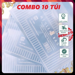 COMBO 10 TÚI CÚC ĐỰNG TÀI LIỆU CLEAR BAG