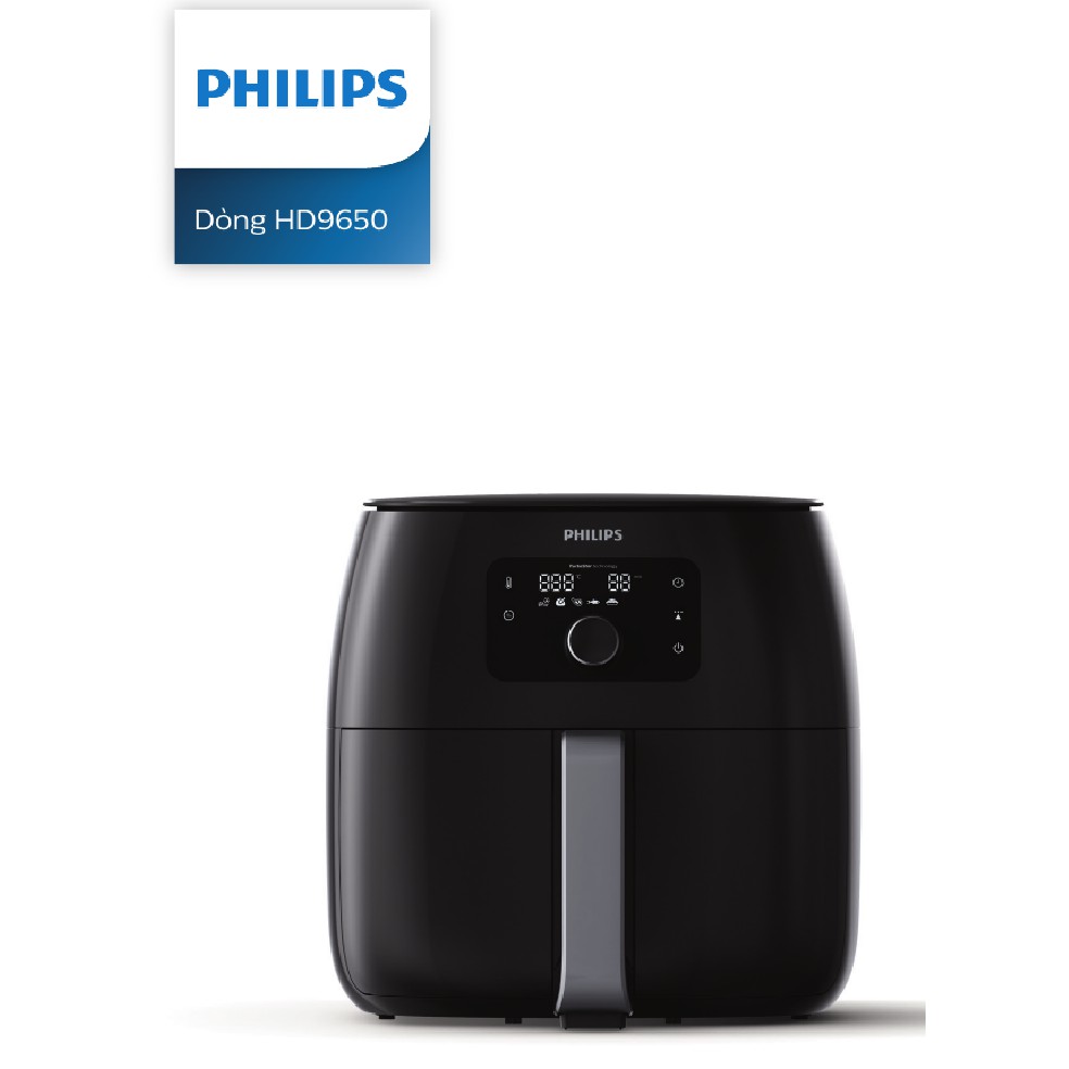 HÀNG NHẬP KHẨU - Nồi chiên không dầu Philips HD9650 XXL (1.4kg)