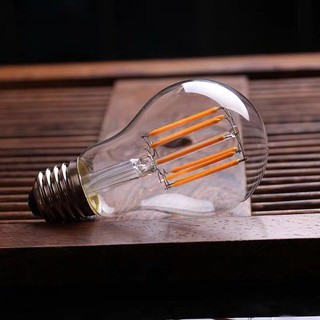 bóng đèn led edison A60 4W/6W E27 2700k