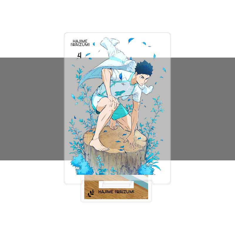 Standee Haikyuu!! Vua bóng chuyền tượng acrylic standee anime mica chibi trang trí trưng bày mô hình
