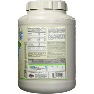 Whey Protein Isolate nguyên bản Không hương vị ALLMAX Nutrition 2.25 kg